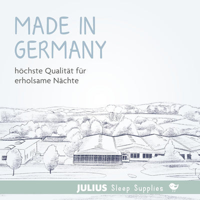 Julius Zöllner 1550090400 - Wiegenmatratze (eckig) Dr. Lübbe Air Plus, Mittel, 90 x 40 cm, Weiss 90