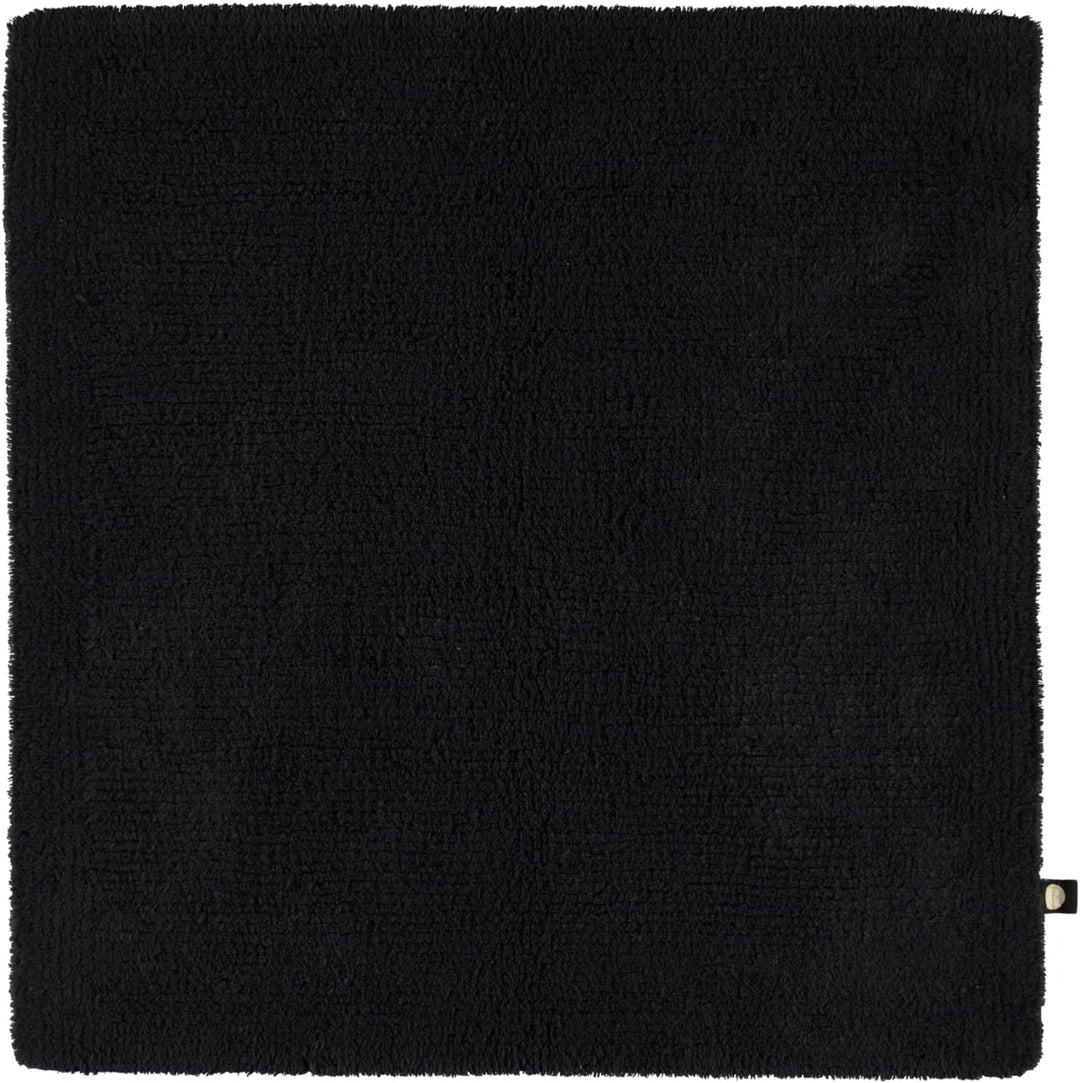 Rhomtuft Badteppiche Pur schwarz - 15 60x60 cm, 60x60 cm