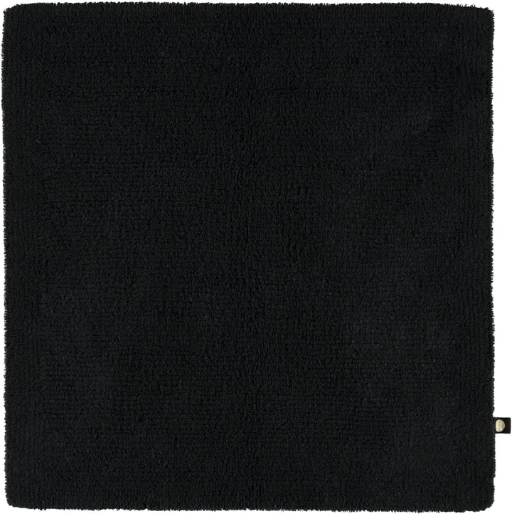 Rhomtuft Badteppiche Pur schwarz - 15 60x60 cm, 60x60 cm