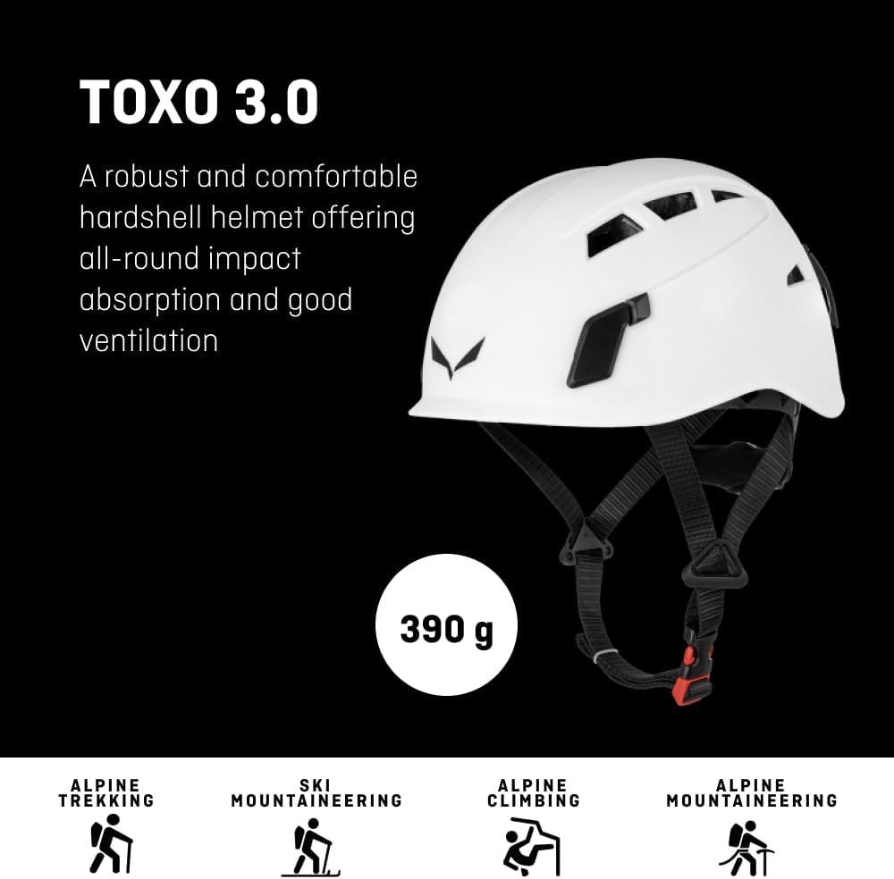 SALEWA 3.0 Toxo Helm 53 - 61cm WEISS, 53 - 61cm WEISS