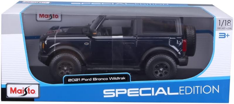 Maisto 1/18 FORD BRONCO WILDTRAK - dunkelblau