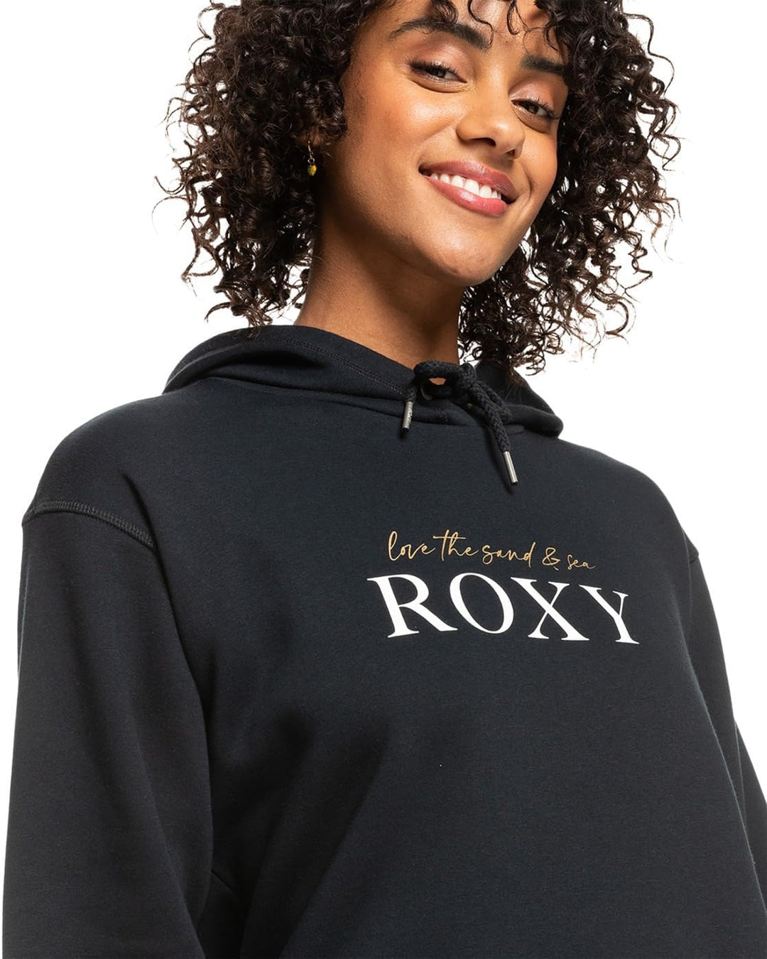 Roxy Damen Surf Stoked Hoodie Brushed Pullover (1er Pack) XS Anthracite, XS Anthracite