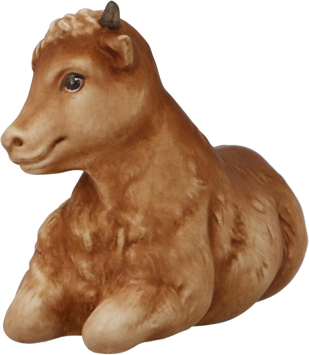 Goebel Figur Ochse, Elegantes, Zeitloses Design, aus Steingut gefertigt, Höhe 7cm, 41-661-08-1