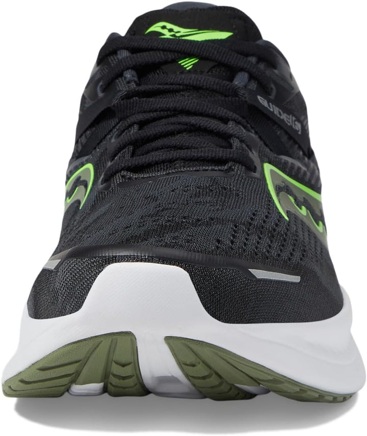 Saucony Herren Guida 16Laufschuh 47 EU Schwarz Glade, 47 EU Schwarz Glade