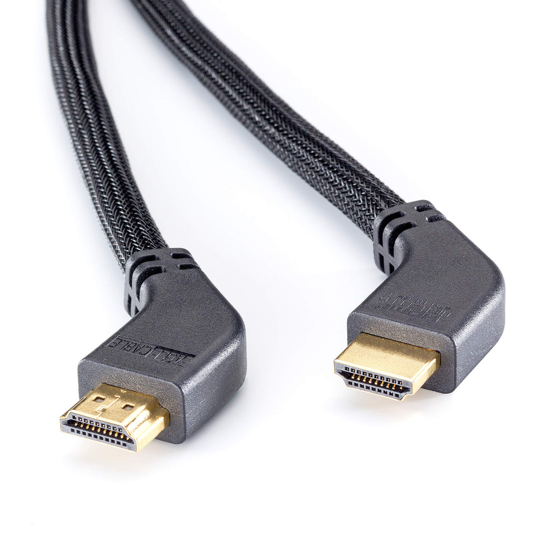 Eagle Cable by INAKUSTIK – 10011048 - Deluxe High Speed HDMI 2.0b Kabel mit Ethernet | gewinkelte St
