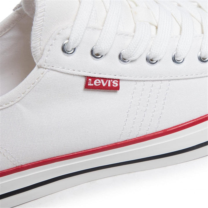 Levi's Herren Hernandez Sneaker 44 EU Regular White, 44 EU Regular White