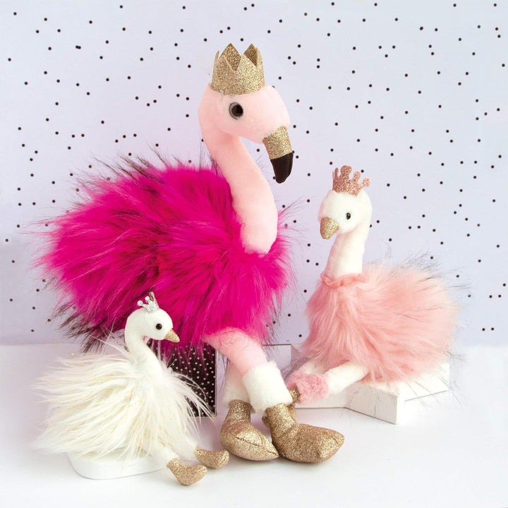 Histoire d 'Ours Plüsch Flamingo Moyenne, Moyenne