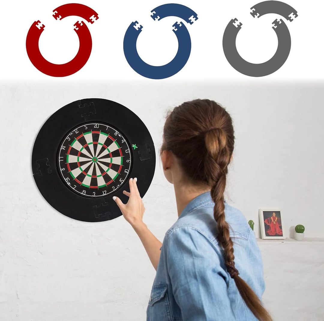 Dart Catchring Surround, Surround Auffangring Dart Backboard, Eva Puzzle Ring Design, Dartscheibe Um