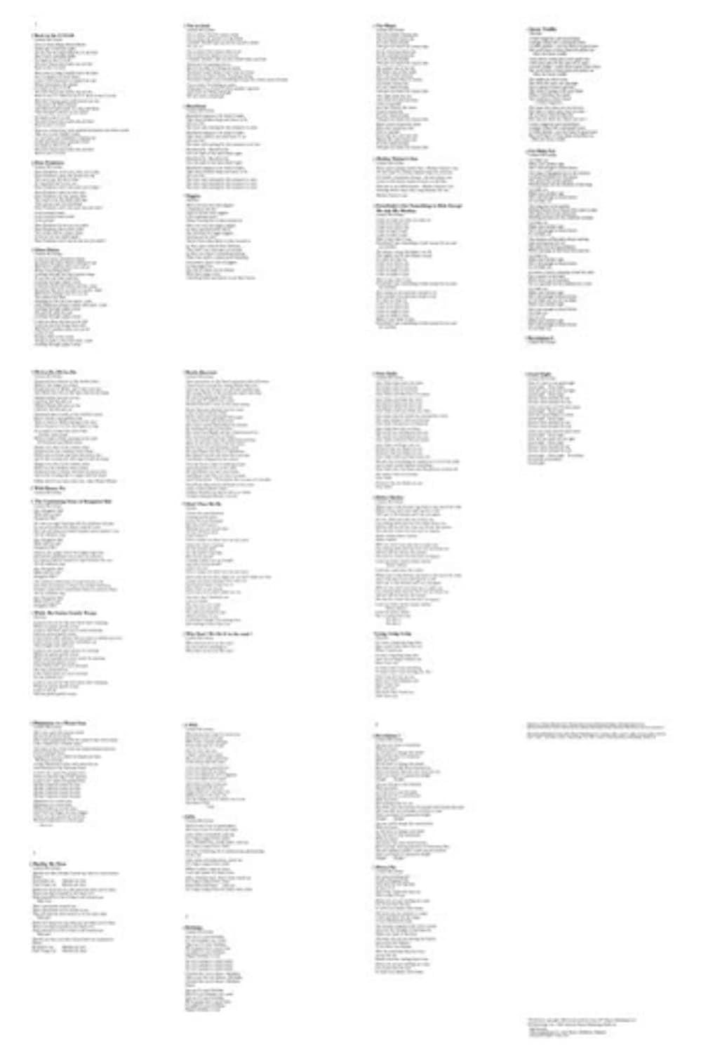 The Beatles (White Album), Vinyl