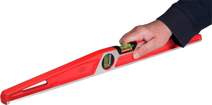Stanley FatMax Wasserwaage Antichoc MLH (60 cm Länge, ergonomisches Design, horizontale/vertikale Li