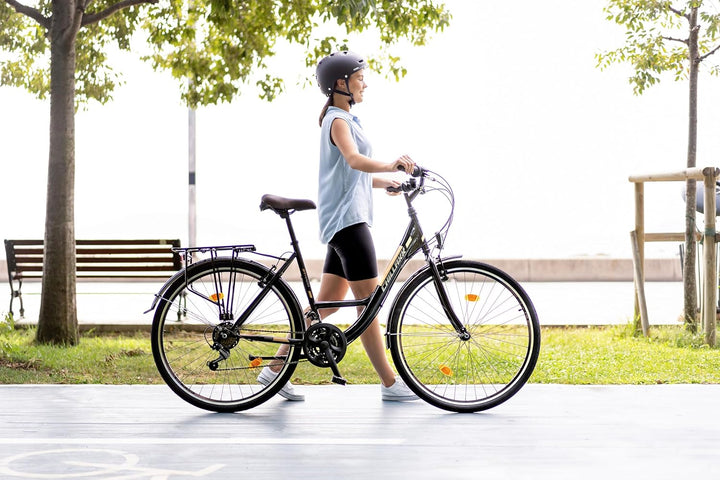 Chillaxx Bike Strada Premium City Bike in 24, 26, 28 Zoll - Fahrrad für Mädchen, Jungen, Herren und