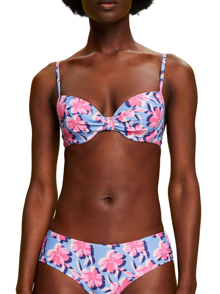 ESPRIT Recycelt: Wattiertes Bügel-Bikinitop 36 / C Light Blue Lavender 3, 36 / C Light Blue Lavender