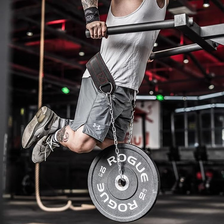 TAVIEW Dip Gürtel mit Kette Gewichteter Gürtel für Pullups mit Heavy Duty Dip Gürtel mit Kette Schwa