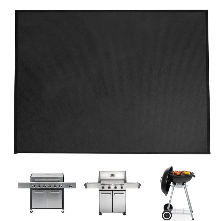 100 x 152 cm Feuerschutzmatte Feuerfeste Unterlage Brandschutzmatte Anti-Rutsch wasserdichte Grillma