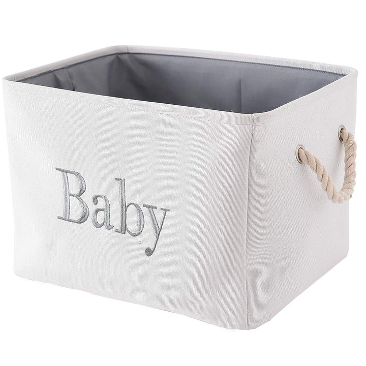 INough Aufbewahrungskorb Baby Aufbewahrungsbox Kinder, Aufbewahrungskorb Faltbar Kallax Boxen Stoff