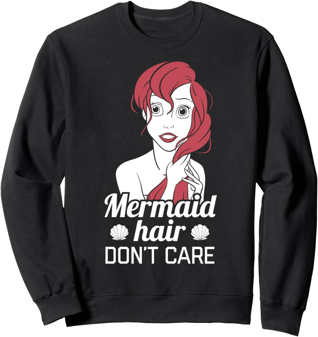 Disney The Little Mermaid Ariel Mermaid Hair Sweatshirt