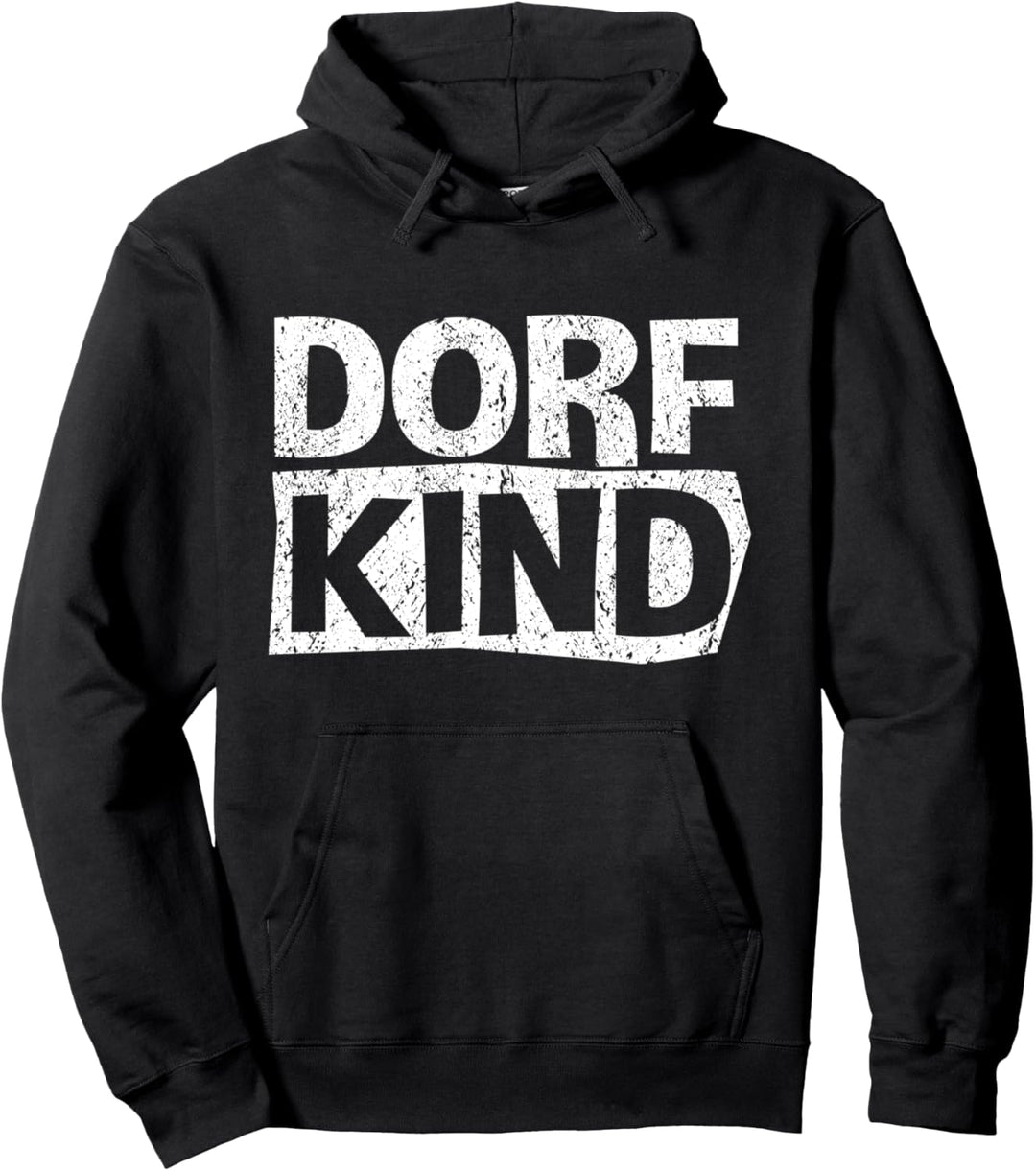 DORFKIND - Block Design: Dorfleben Pullover Hoodie