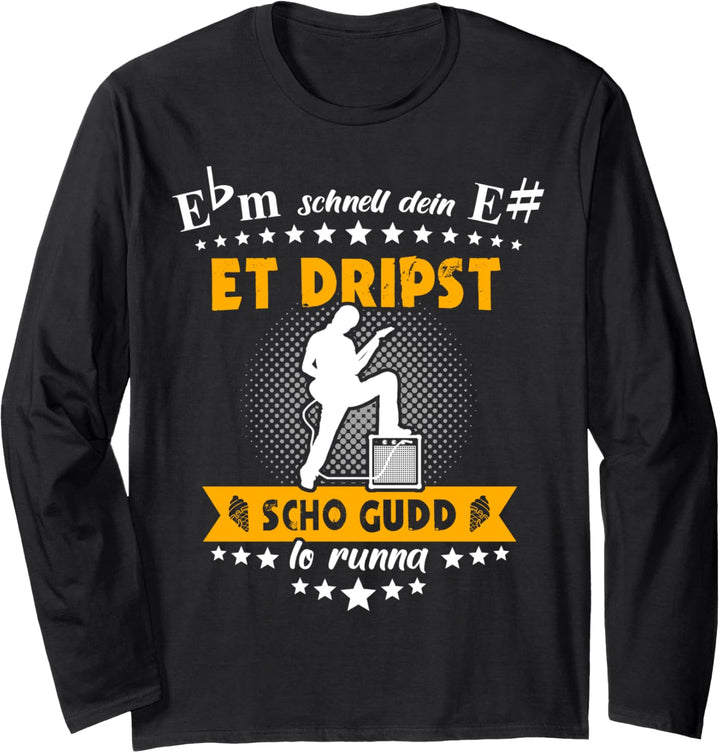 Gitarrist Keyboarder Bassist Ebm Saarländische Musiker Langarmshirt