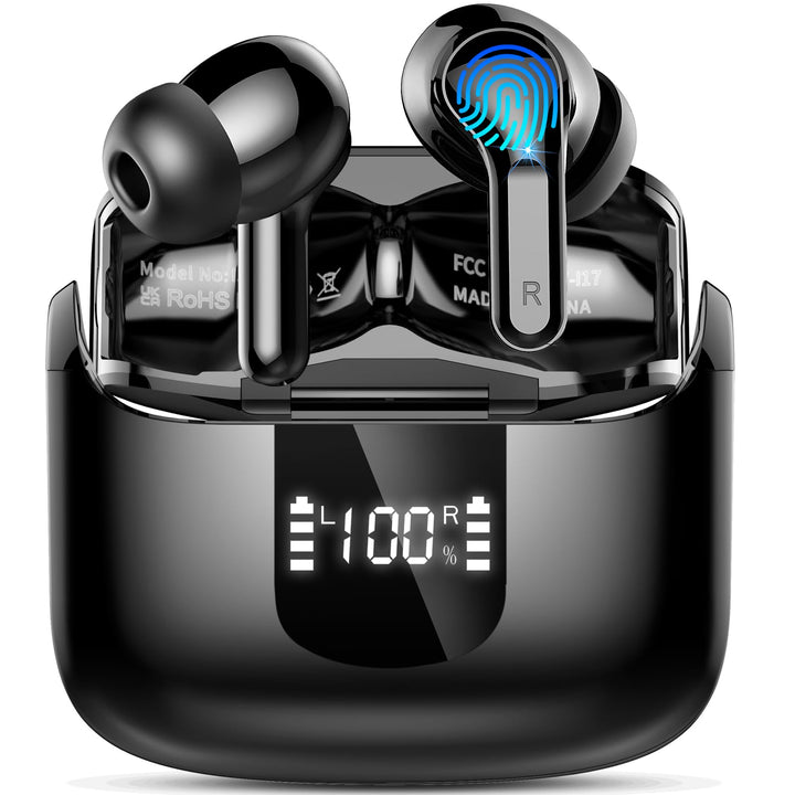 Ordtop Bluetooth Kopfhörer, 2026 Kopfhörer Kabellos Bluetooth 5.4, 50Std Tiefer Bass 6D-Stereo, ENC