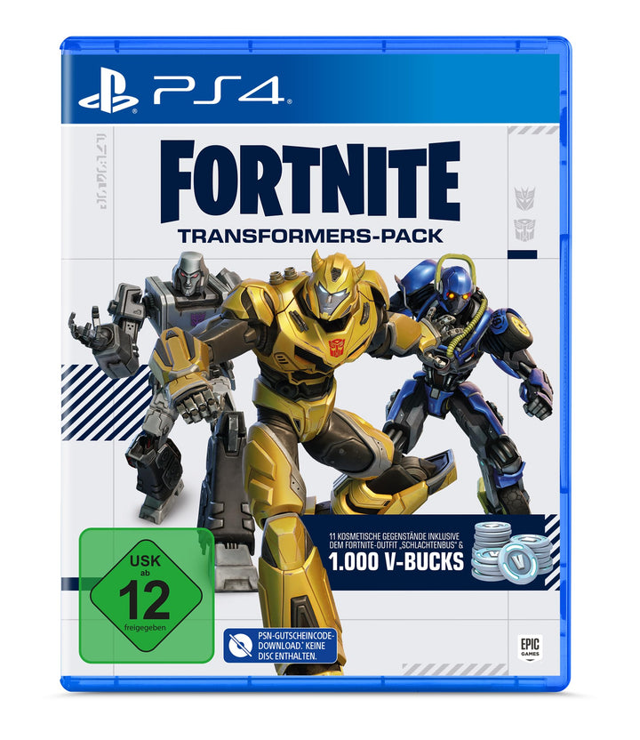 Fortnite Transformers Pack (Download- Code in der Box) - PS4 PlayStation 4, PlayStation 4