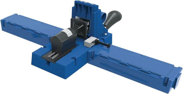 Einspannvorrichtung für Löcher Hole Jig K5MS-EUR, blau, von Kreg