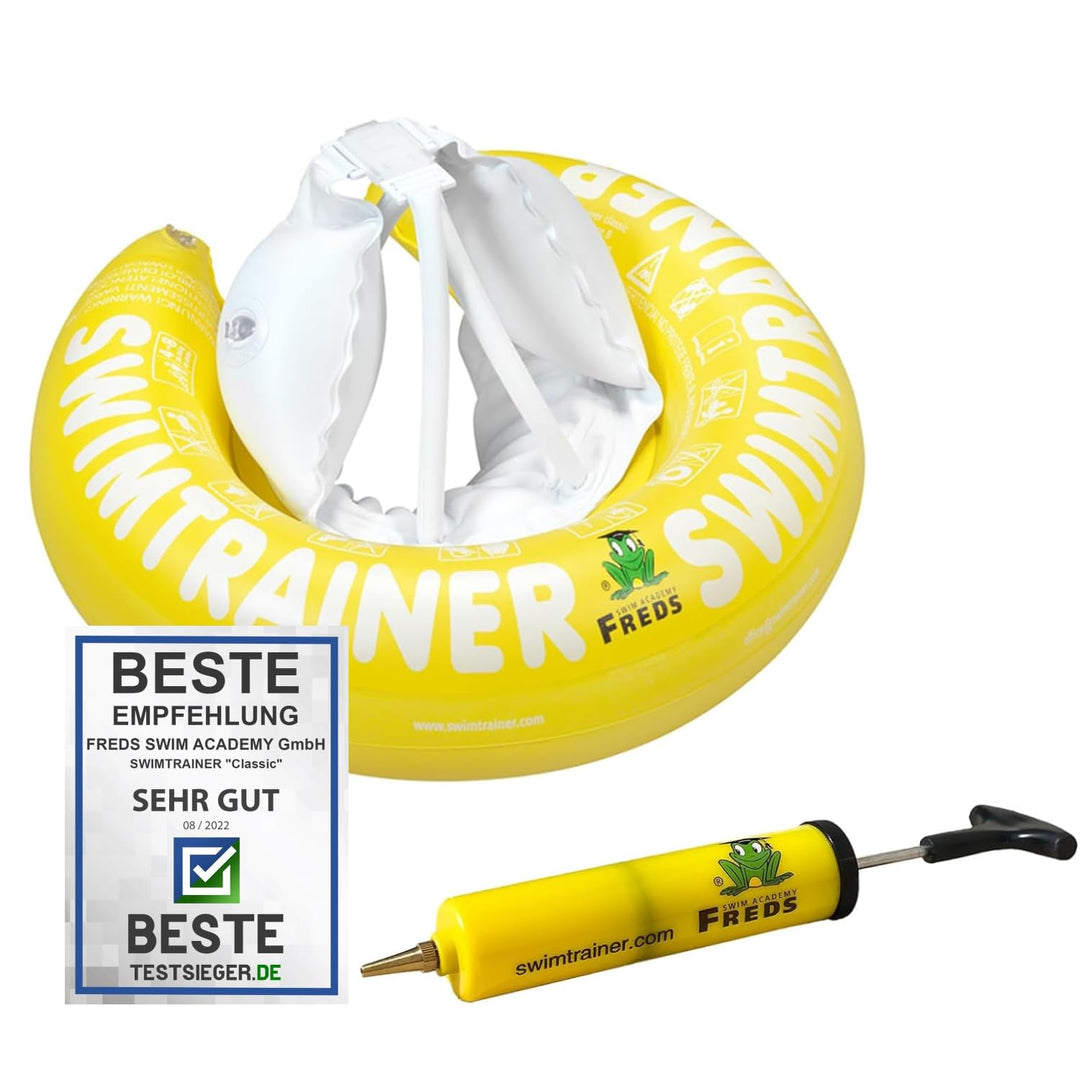 FREDS SWIM ACADEMY - Sets (STR Gelb + Pumpe), STR Gelb + Pumpe