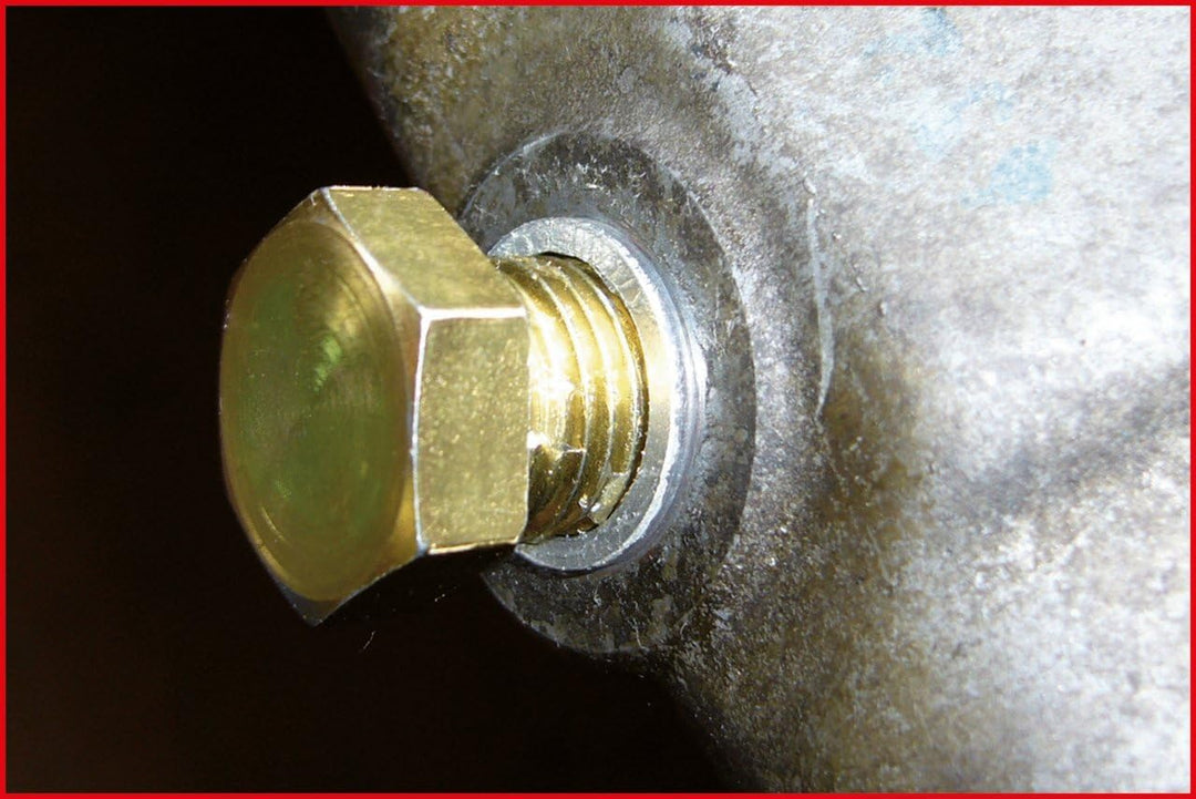 KS Tools 150.1447 Ölablassschrauben für Ölwannenreparatur, M13x1,5, 10er Pack