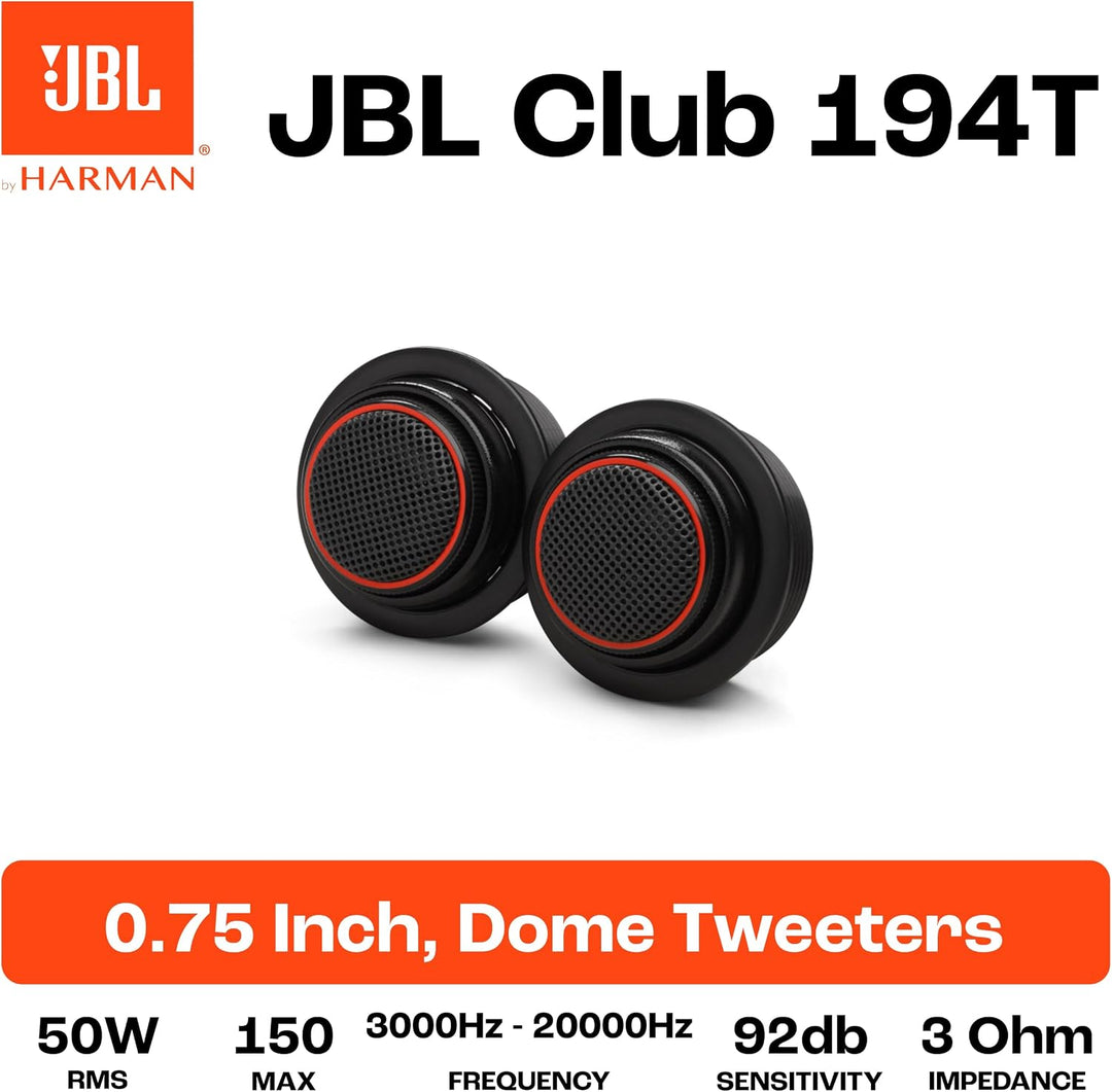 JBL Club Gen3 194T 3/4'' (19mm) Tweetersatz, Schwarz