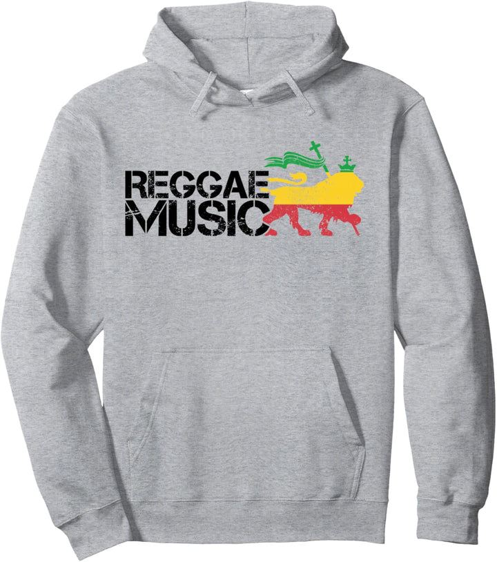 Reggae Music Rastafari Löwe von Judah Jamaika Rasta Geschenk Pullover Hoodie