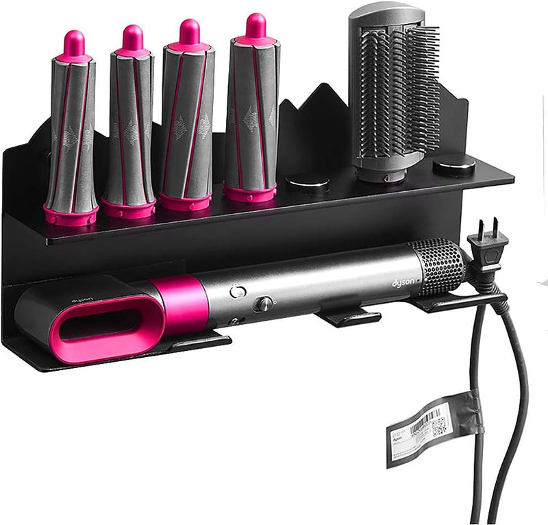 Kyrio Haartrockner-Wandhalterung für Dyson Haartrockner Airwrap Styler Lockenwickler und 7 Locken Ba