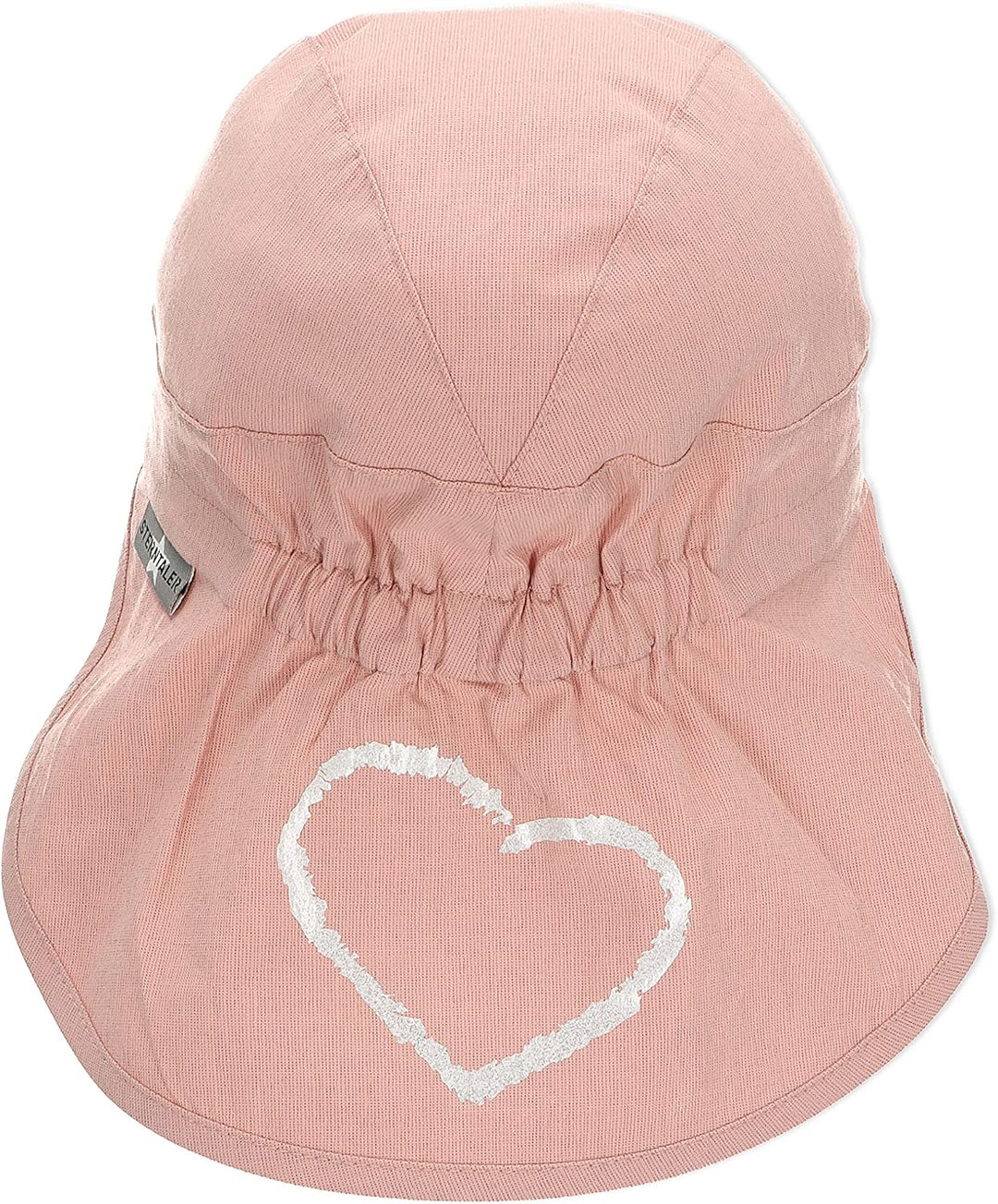 Sterntaler Mädchen Schirmmütze mit Nackenschutz Glace Sonnenhut 49 zartrosa, 49 zartrosa
