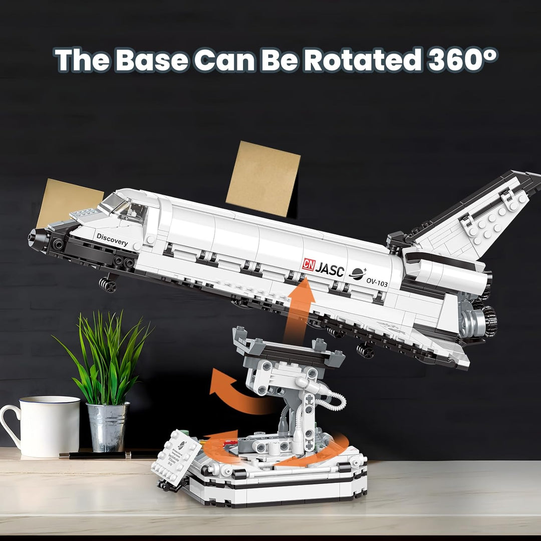 JMBricklayer Space Shuttle Building Blocks Kit 70122, Space Exploration Shuttle Construction Toys fo