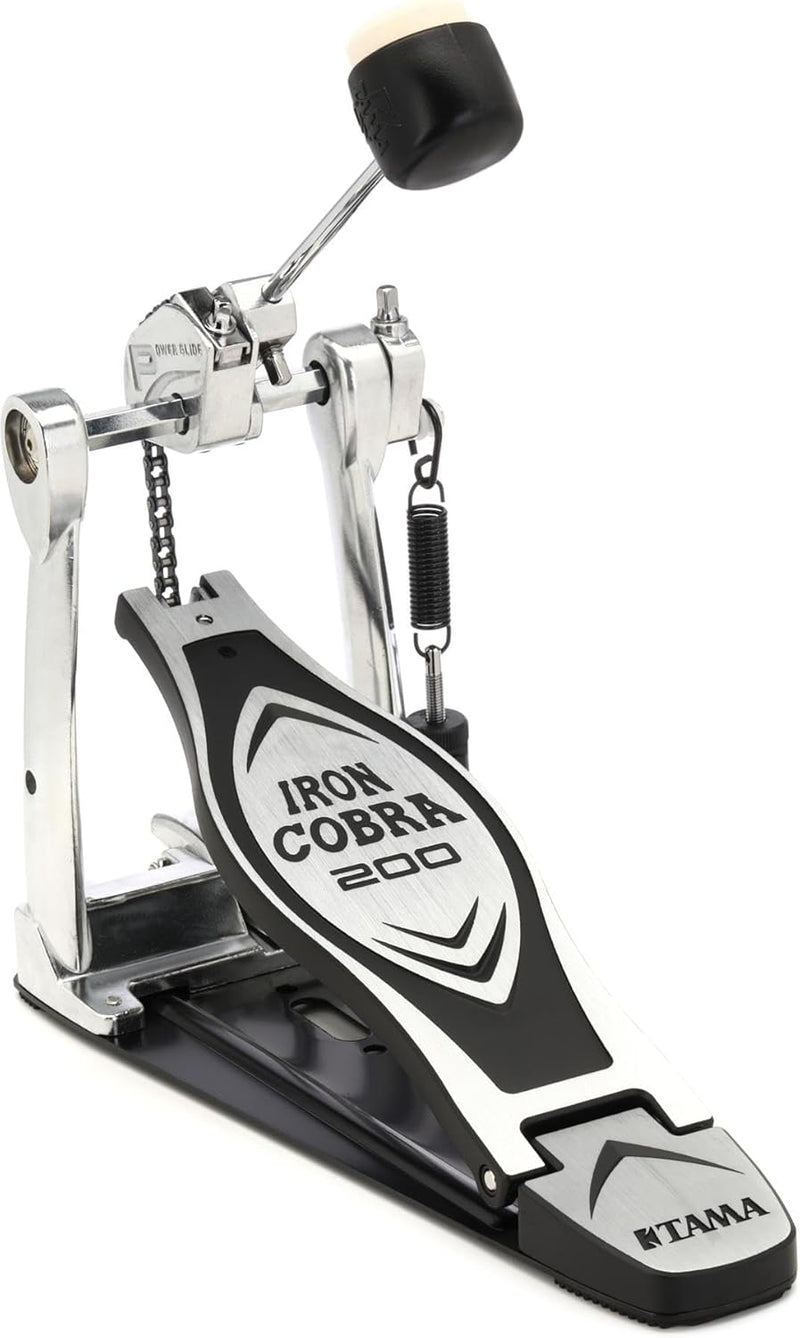 Tama HP200P Drum Pedal Iron Cobra Einzelfussmaschine Einzelbett, Iron Cobra Einzelfussmaschine Einze