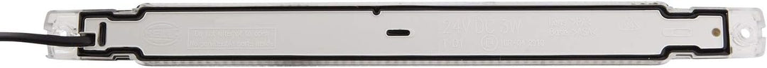 HELLA - Blinkleuchte - Strip Lamp - LED - 24V - Anbau/geschraubt - Lichtscheibenfarbe: glasklar - Ka