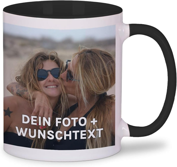 Personalisierte Tasse | personalisiert mit Foto oder Text | Tasse mit Bild | Geschenkidee | Fototass