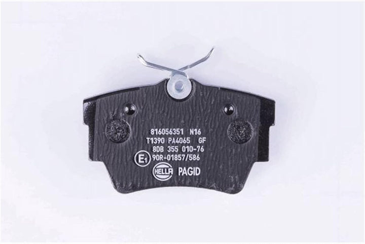 HELLA PAGID 8DB 355 010-761 Bremsbelagsatz - T1390 - Dicke/Stärke: 17mm - Bremssystem: Lucas - inkl.