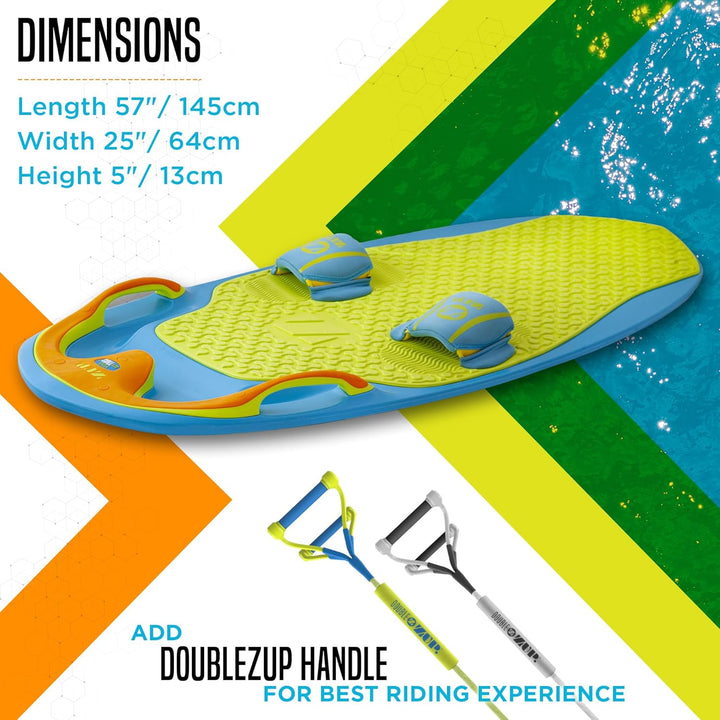 ZUP You Got This 2.0 Board, All-in-One Kneeboard, Wakeboard, Wakeskate und Wakesurf Board für alle A