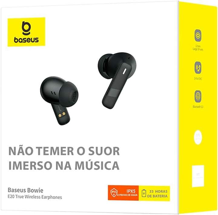 Baseus Bowie E20 Wireless Earphones One Size Original, Original