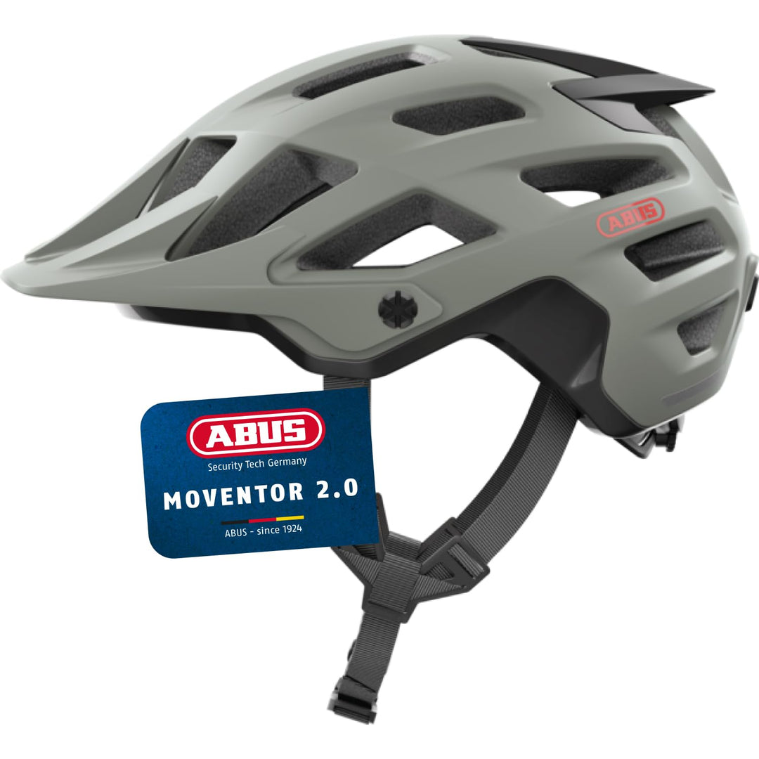 ABUS MTB-Helm Moventor 2.0 - komfortabler Fahrradhelm fürs Gelände - All-Mountain-Helm - für Damen u