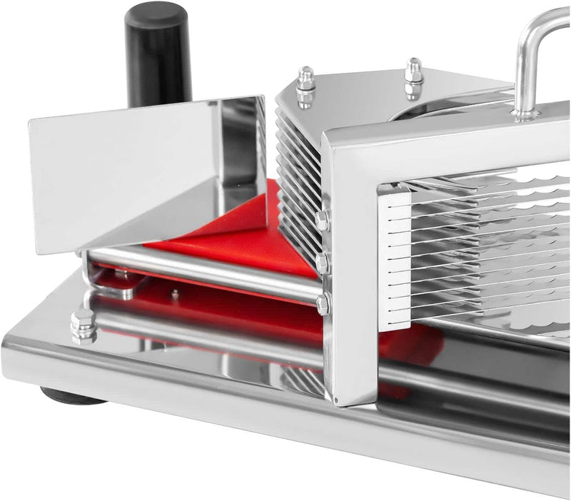 Royal Catering Tomatenschneider Edelstahl Gemüseschneider Mozzarellaschneider RCT-5 (5,5 mm Schnittd