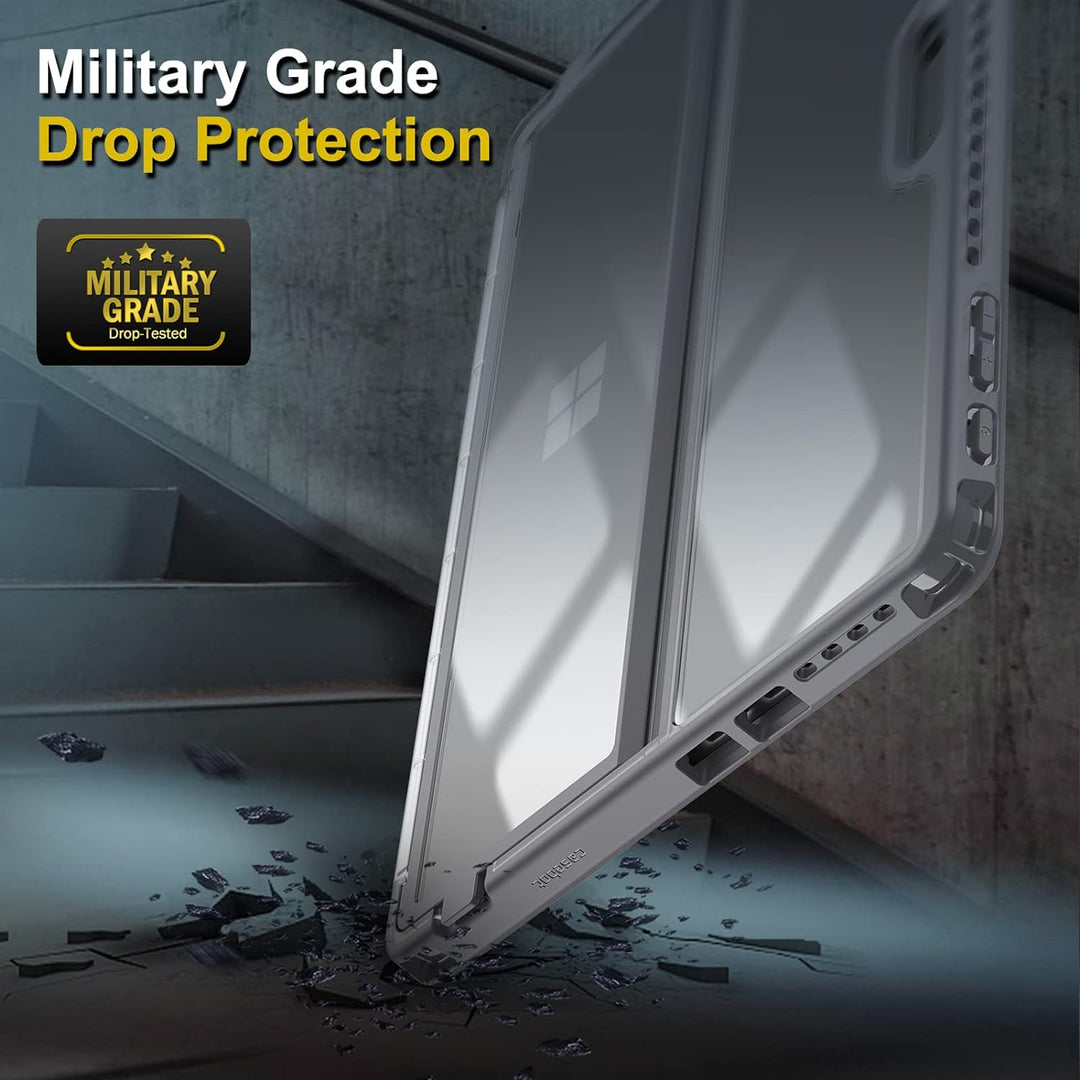 Fintie Hülle für Microsoft Surface Pro 9 / Pro 9 5G 13 Zoll 2022, Stossfeste Robuste Hartschalen Sch