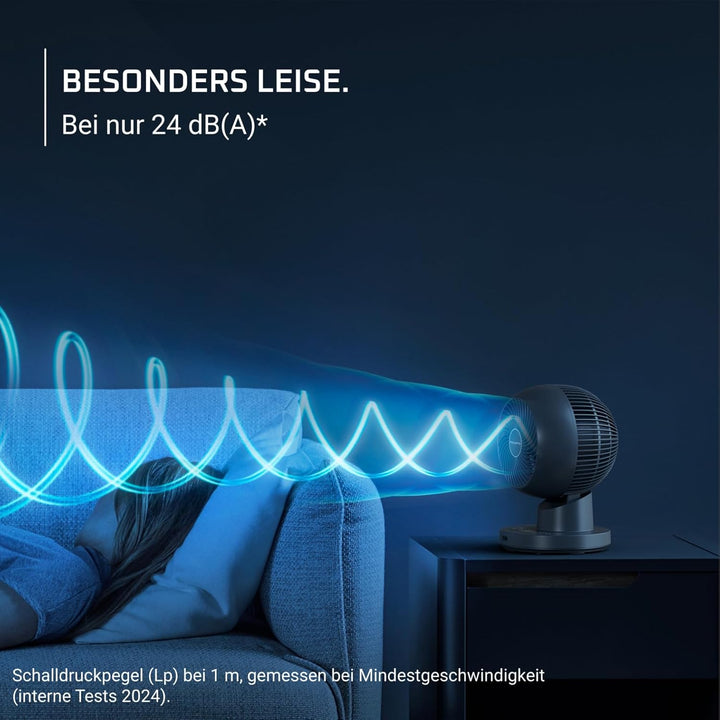 Rowenta Turbo Swift Compact Tischventilator, multidirektionale Schwenkfunktion, bis zu 50% Energieei