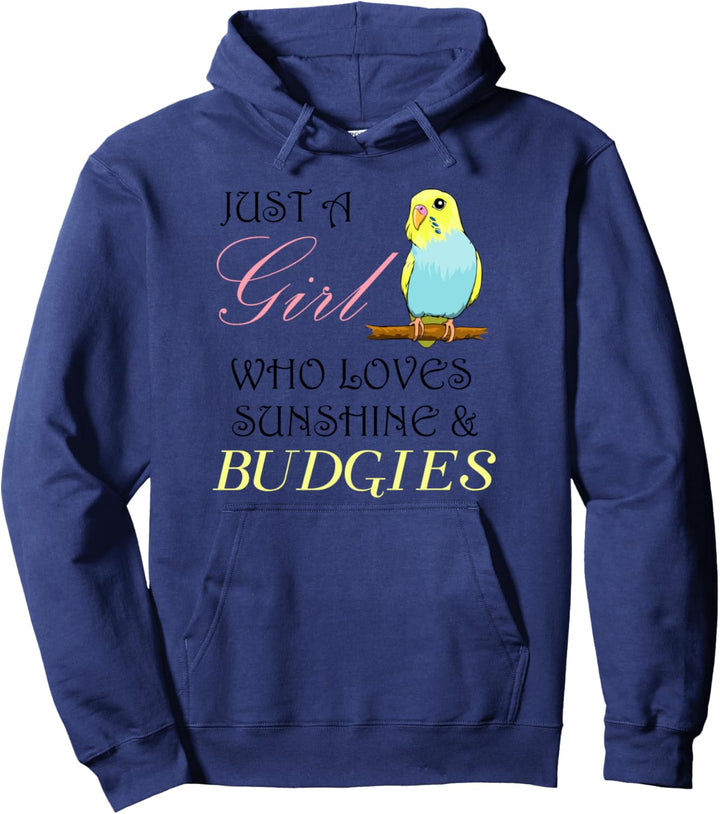 Sunshine and Budgie Lustiger Wellensittich Pullover Hoodie