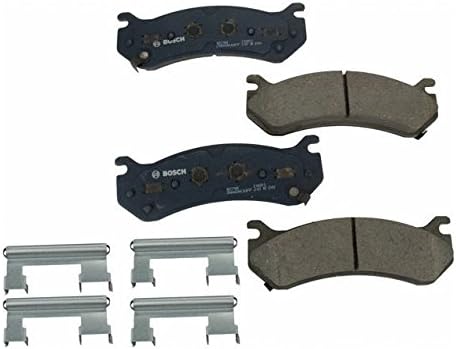 Bosch BC785 QuietCast Premium Ceramic Disc Brake Pad Set QuietCast 785 Vorderseite und Rückseite, Qu