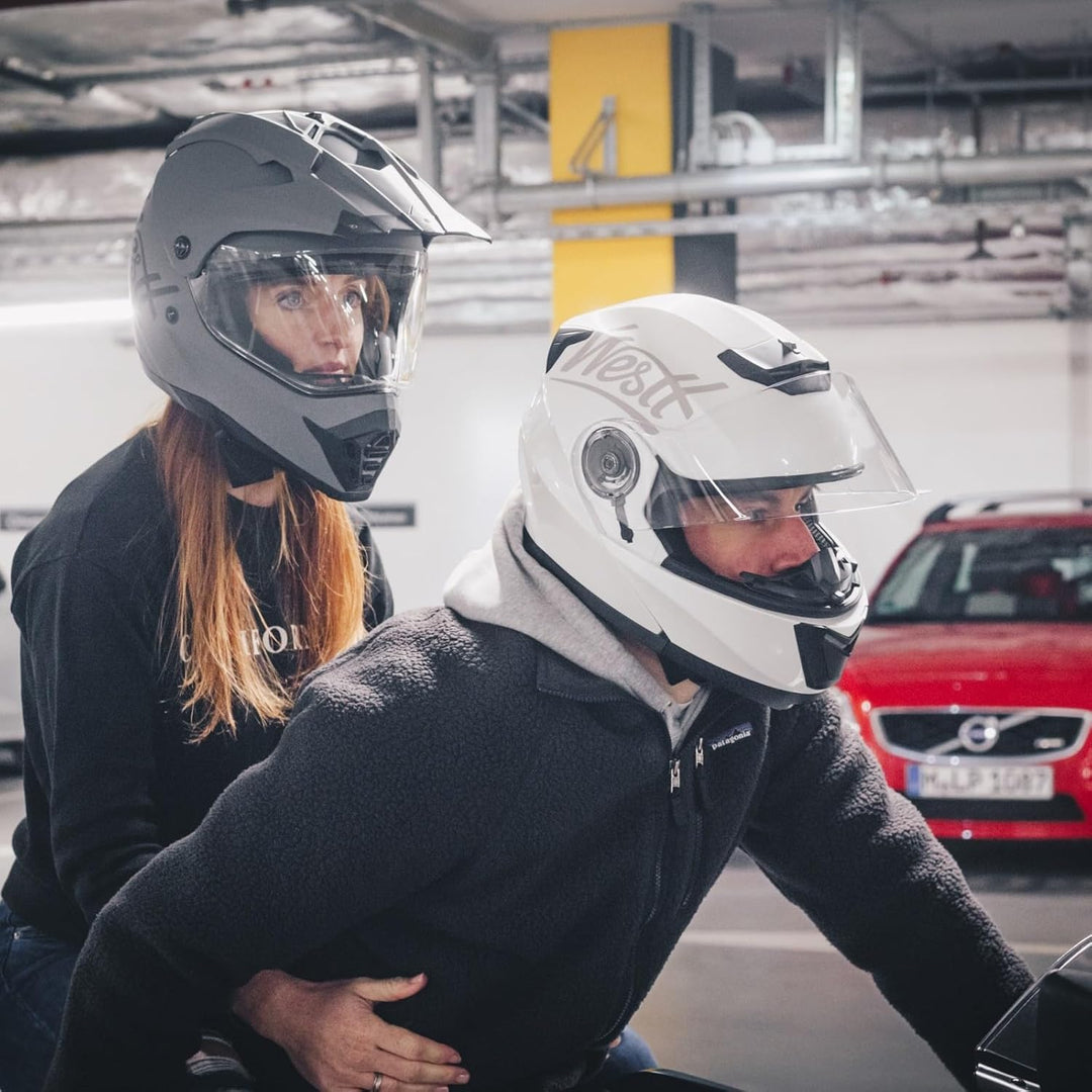 Westt Motocross Helm Fullface MTB Motorradhelm Integralhelm Crosshelm Helm Motorrad MTB Enduro Quad