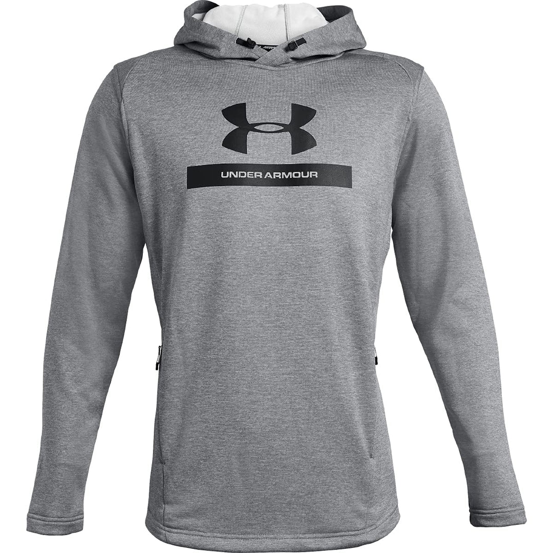 Under Armour Herren Mk1 Terry Graphic Hoodie Oberteil, Steel/Black (035)