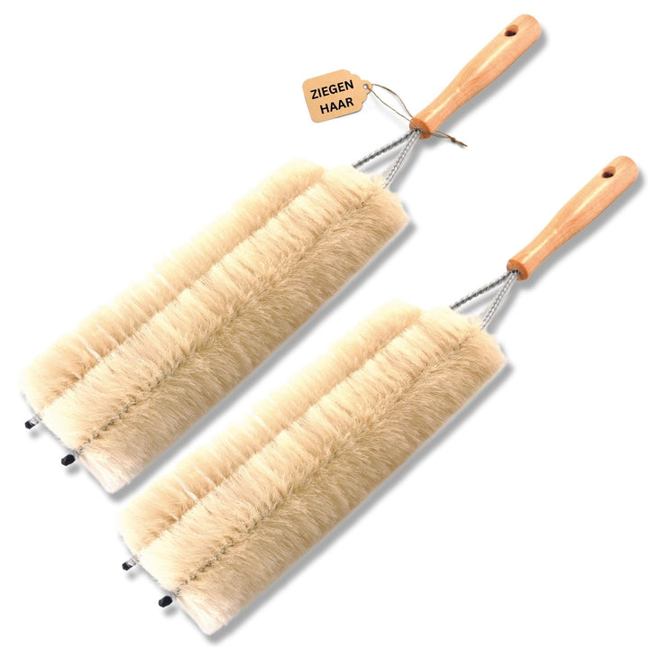 Novaliv 2X Jalousienbürste Jalousien Rolladenbürste Rollo Reinigungsbürste 47x14cm IDEAL auch als He