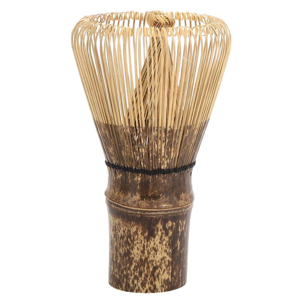 Matcha Besen, Bambus-Teebesen mit 120 Borsten, Chasen für Matchapulver, Traditioneller Matchabesen f