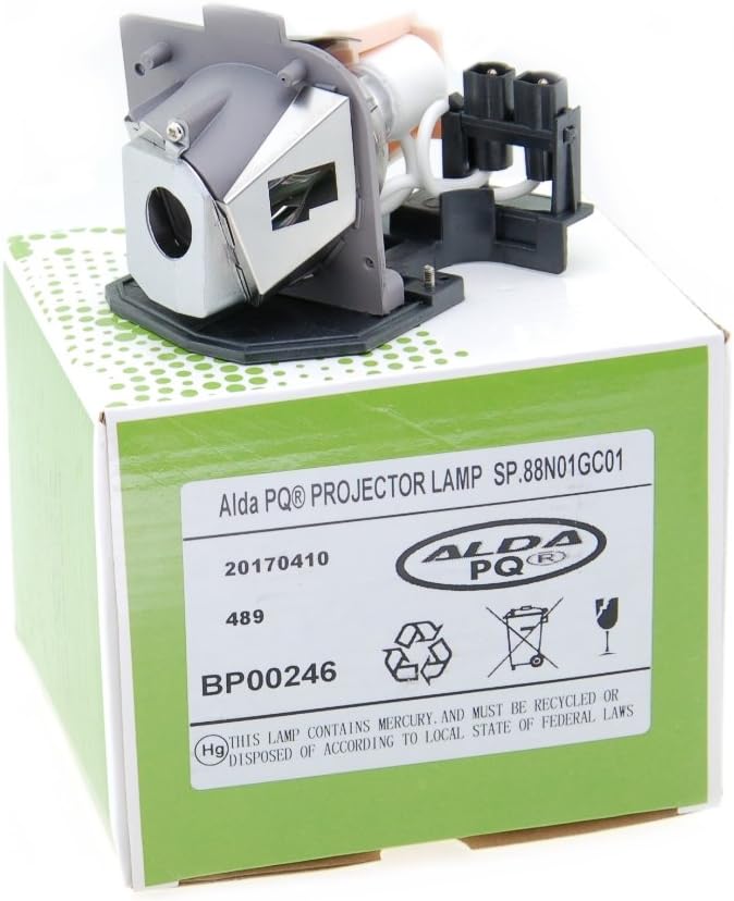 Alda PQ-Premium, Beamerlampe/Ersatzlampe kompatibel mit BL-FS180B, SP.88N01G.C01, BL-FS180C für OPTO