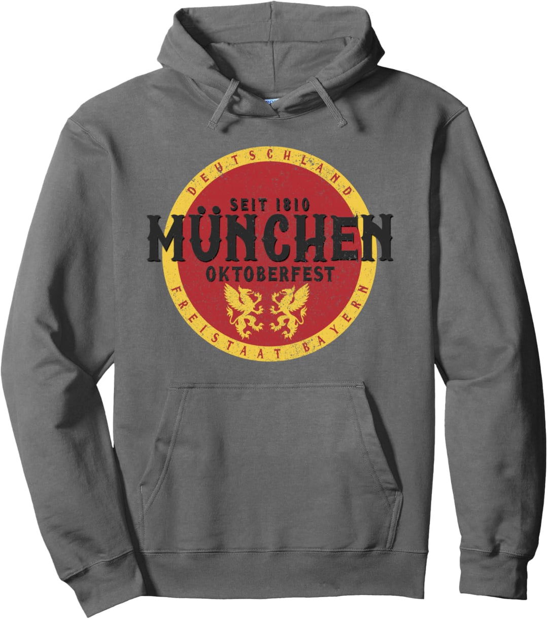 München Oktoberfest Bayern Bayerisch Vintage Geschenk Pullover Hoodie
